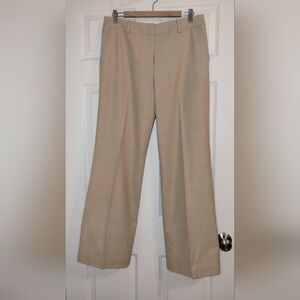 Liz Claiborne Sloane Wool Career Slacks Fully Lined Camel colored Size 10